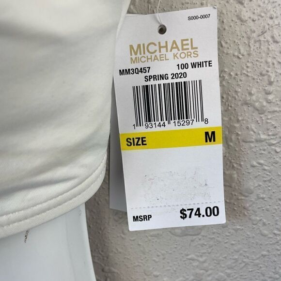 NWT MICHAEL Michael Kors Two Piece Matching Bikini Top and Swim Bottoms Size M - Picture 4 of 4